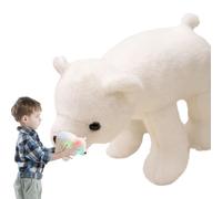 Polar Bear Plush, Light Up Stuffed Toy, Soft LED Pillow Doll, Colorful Glowing Hug Pillow, Cute Cuddly Animal Cushion, for Boys, Girls, Bedroom, Home, Decorazione, Night Light, Bed, Playroom, Nursery