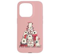 Polar Bears Loves Xmas A Very Bearry Christmas Bear Tree Custodia per iPhone 15 Pro