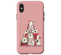 Polar Bears Loves Xmas A Very Bearry Christmas Bear Tree Custodia per iPhone X/XS