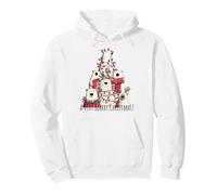 Polar Bears Loves Xmas A Very Bearry Christmas Bear Tree Felpa con Cappuccio