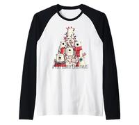 Polar Bears Loves Xmas A Very Bearry Christmas Bear Tree Maglia con Maniche Raglan