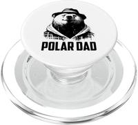 Polar Dad - Vintage Carino Orso polare Papà Festa del Papà PopSockets PopGrip per MagSafe