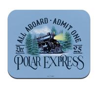 Polar Express All Aboard - Tappetino per mouse sottile a basso profilo