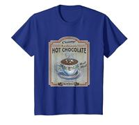 Polar Express Hot Chocolate Maglietta, Bambini, Blu Reale, 3 Anni