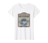 Polar Express Hot Chocolate Maglietta, Donna, Bianco, 3XL