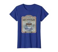 Polar Express Hot Chocolate Maglietta, Donna, Blu Reale, 3XL