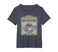 Polar Express Hot Chocolate Maglietta, Donna Plus-Size, Pervinca, 4X