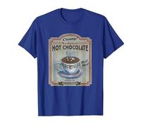 Polar Express Hot Chocolate Maglietta, Uomo, Blu Reale, 3XL