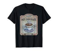 Polar Express Hot Chocolate Maglietta, Uomo, Nero, 5XL