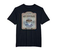 Polar Express Hot Chocolate Maglietta, Uomo Taglie Grandi, Nero, 5X Tall