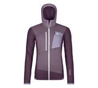 Polar Fleece Ortovox FLEECE GRID HOODY W (wild dark berry) Donna M