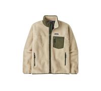 Polar Fleece Patagonia M's Classic Retro-X Jkt (Dark Natural w/Basin Green) Uomo M