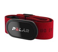Polar H10, Sensore di Frequenza Cardiaca Toracico, Unisex, con Trasmissione Ant+ e Bluetooth, Memoria Interna, Impermeabile, Elastico Comodo e Stabile, Rosso (Red Beat), M-XXL, H10