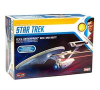 Polar Lights 1:1000 U.S.S. Enterprise NCC-1701-Refit-Wrath of Khan Edition, Colo