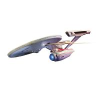 Polar Lights 1:1000 U.S.S. Enterprise NCC-1701-Refit-Wrath of Khan Edition, Colore Grigio, POL974