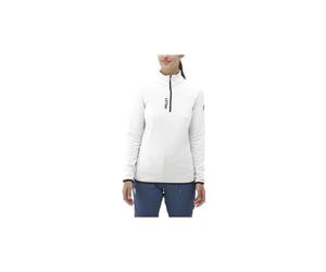 Polar millet seneca 1 2 zip bianco da donna
