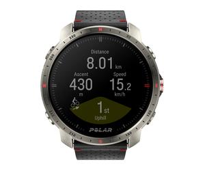 Polar - Orologi GPS - Grit X Pro Titan in Titanio - Nero