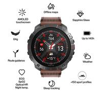 Polar Orologio Grit X2 Pro Titan Leather / Bronze