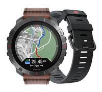 Polar Orologio sportivo con GPS Grit X2 Pro Titan Ultra Adventure watch in titanio, con navigazione avanzata, monitoraggio delle prestazioni e tecnologia biosensing con cinturino aggiuntivo