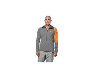 Polar salewa nxt hybrid 1 2 zip grigio arancione uomo