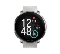 Polar Vantage V3 Bluetooth GPS 47mm AMOLED Argento Cinturino Grigio Arancione S M-L SpO2 ECG Monitor Sonno
