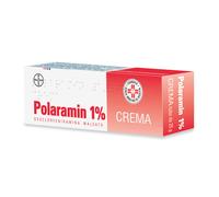 Polaramin, Crema Dermatologica per il Trattamento di Dermatite, Eritema Solare e Punture di Insetto, con 1% di Desclorfeniramina, Allevia il Prurito, Tubo da 25 gr