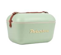 Polarbox Contenitore refrigerante classico da 12 litri, verde oliva, per spiaggia, picnic e feste, coperchio convertibile, contenitore per il pranzo, scatola termica refrigerante
