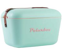 PolarBox Frigorifero Vintage 12L Verde Classico Nero