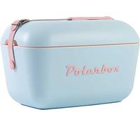 Polarbox Mini frigo portatile da 20 l, refrigeratore da spiaggia, mini frigo portatile, frigorifero vintage, maniglia regolabile, frigorifero Polarbox, mini frigo portatile