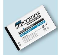 PolarCell Batteria per Nokia E75 206 301 515 5250 5530 5730 XpressMusic 1300mAh