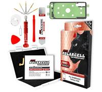 PolarCell Batteria per Samsung Galaxy A50 | 4200 mAh | SM-A505F EB-BA505ABU | con set di attrezzi e adesivo di tenuta | A30 SM-A305F SM-A305GN | A30s SM-A307F | A50s SM-A507F | EB-BA50505ABN