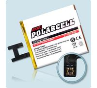 polarcell BATTERIA PER SONY XPERIA M2 D2305 M2 LTE D2303 D2306 2500mAh batteria