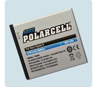 PolarCell Batteria per Sony Xperia S LT26i LT26a Xperia V LT25i BA800 - 1850mAh