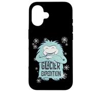 Polare Neve Mostro Nord Polo Yeti Pupazzo di neve Bestia Custodia per iPhone 16