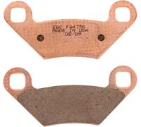 Polaris Atv Sportivo 800 2008-2014 EBC Anteriore Lunga Durata Freno Pads FA475R