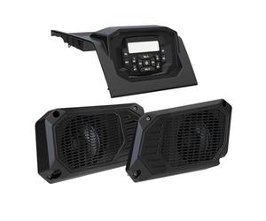 Polaris Bluetooth, Apple Control, AM/FM Dash Stereo & 2 X 5.25 Speakers by MB Quart