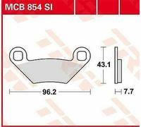 Polaris Outlaw 450 MXR 2009-2010 TRW Si Serie Sindered Off-Road Pastiglie Freno