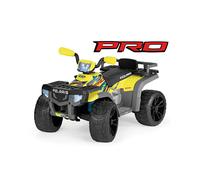 POLARIS SPORTSMAN PRO CITRUS - PEG PEREGO- L’EMOZIONE DI GUIDARE UN QUAD ELETTRICO CON PRESTAZIONI DI ALTO LIVELLO SU TUTTI I TERRENI. RUOTE GOMMATE E 2 MOTORI SILENZIOSI CON UNA POTENZA DI BEN 840W. 6 ANNI +.