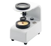Polariscopio polarizzatore da tavolo per test di gemme, tester per gioielli con luce LED per moissanite, ametista e diamanti, strumenti essenziali per lente d'ingrandimento