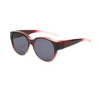 Polarized Sunglasses Men, Square Over Glasses Eyewear, Wrap-Around Comfort Fit, Anti-Glare Vision Enhancer, for Golfing, Driving, Travel, Running, Hiking, 5.83x6.22x2.28 inches