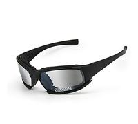 Polarizzata Esercito, Kit di Lenti Occhiali Militari 4, Uomini Gioco di Guerra tattico all'aperto Occhiali da Sole