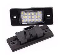 PolarLander 2Pcs Car LED Numero luce targa Nessun errore Compatible for Porsche Cayenne 955 957 V/W Touareg Passat Tiguan Compatible for Golf