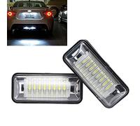 PolarLander 2Pcs LED Light Plate Plate Replacment per su-baru Forester Impreza Legacy BRZ WRX XV Crosstrek TO-YOTA FT86 GT86