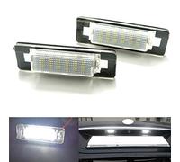PolarLander 2pcs Nessun Errore LED Numero di Targa Posteriore Luce LED Targa Auto lampade