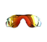 Polarlens Lenti di ricambio polarizzate per montatura Oakley M2 - compatibili con occhiali da sole Oakley M2 Frame (rosso fuoco)