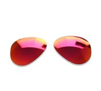 Polarlens Lenti polarizzate di ricambio per RayBan Aviator RB 3026 62 mm, compatibili con occhiali da sole Ray Ban Aviator RB3026 da 62 mm, Rosso e blu, Taglia unica