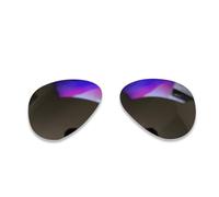 Polarlens Lenti polarizzate di ricambio per RayBan Aviator RB 3026 62 mm, compatibili con occhiali da sole Ray Ban Aviator RB3026 da 62 mm, Nero , Taglia unica