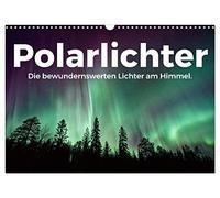 Polarlichter - Die bewundernswerten Lichter am Himmel. (Wandkalender 2026 DIN A3 quer), CALVENDO Monatskalender: Die beeindruckenden Himmelslichter am Nachthimmel.
