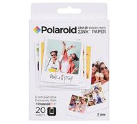 Polaroid 3,5 x 4,25 (8x10 cm) Premium Zink Fotopapier mit Rahmendruck (20 Blatt) - Kompatibel Pop Sofortbildkamera
