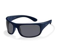 Polaroid 7886, Occhiali Da Sole Unisex Adulto, Blu (Sza/Y2 Mtdkblue), 66
